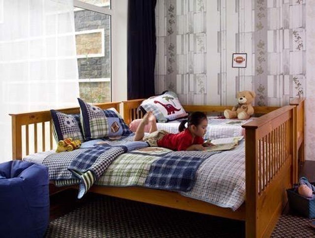 Giường 3 Tầng K.Bed Gỗ Tự Nhiên 2