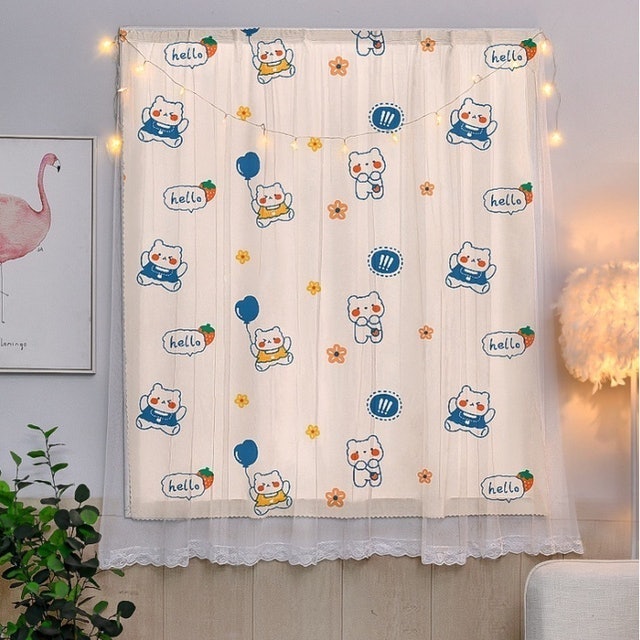 Rèm Cửa Sổ Họa Tiết Dán Tường 7