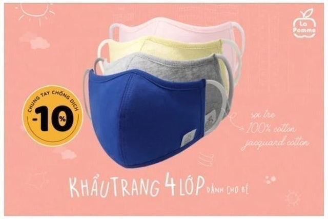 [2024] Top 10 Khẩu Trang Vải đẹp nhất hiện nay (Cotton, Vải Tre, Vải Lanh) 5