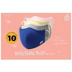 Khẩu Trang 4 Lớp Cho Bé