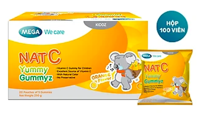 Kẹo Dẻo Nat C Yummy Gummyz 3