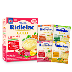 Bột Ăn Dặm RiDielac Gold 4 Vị Mặn