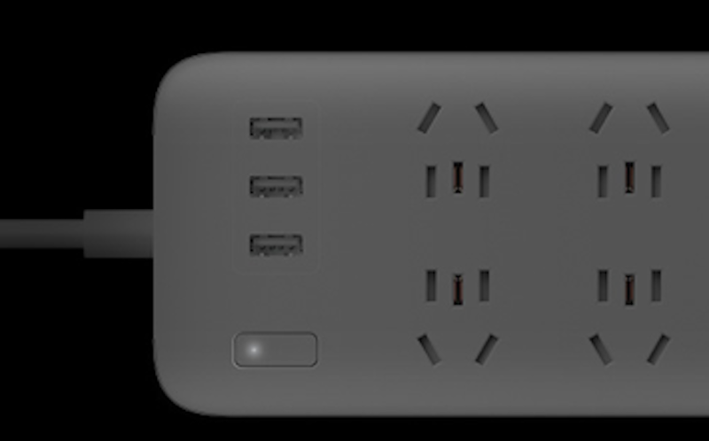 Ổ Cắm Xiaomi Power Strip 6 Cổng 3 USB 3