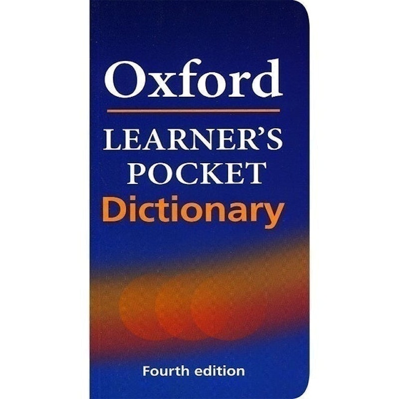 Oxford Learner's Pocket Dictionary, 4th Edition 1
