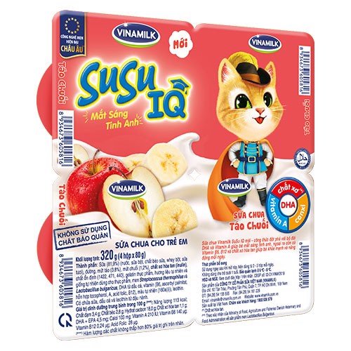 Sữa Chua Susu IQ 2