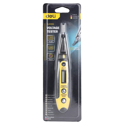 Bút Thử Điện Deli 12 - 250 V 2