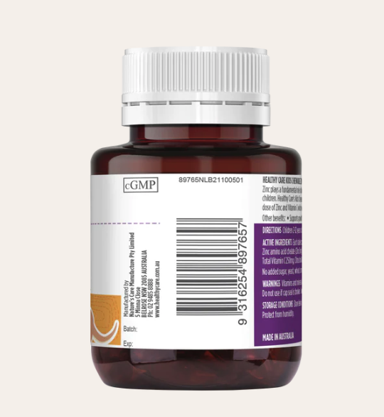 Kẹo Nhai Healthy Care Zinc + Vitamin C 2