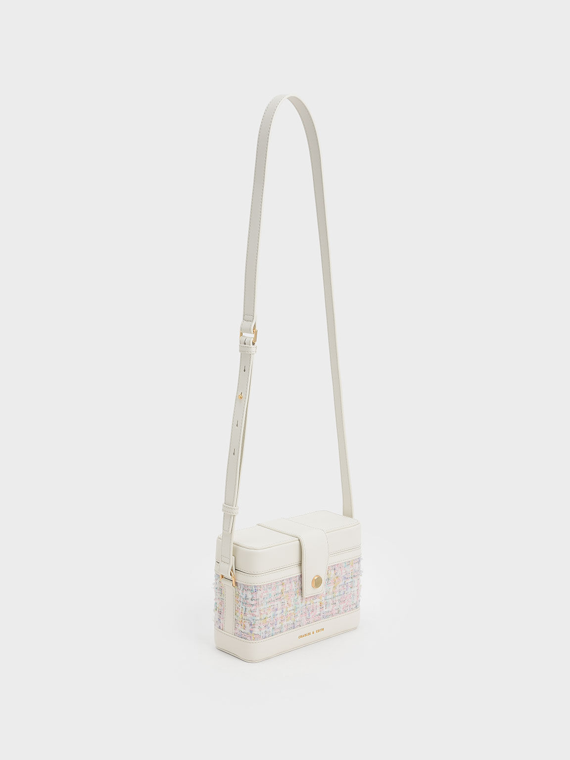 Túi Đeo Chéo Nữ Bronte Tweed Boxy 3