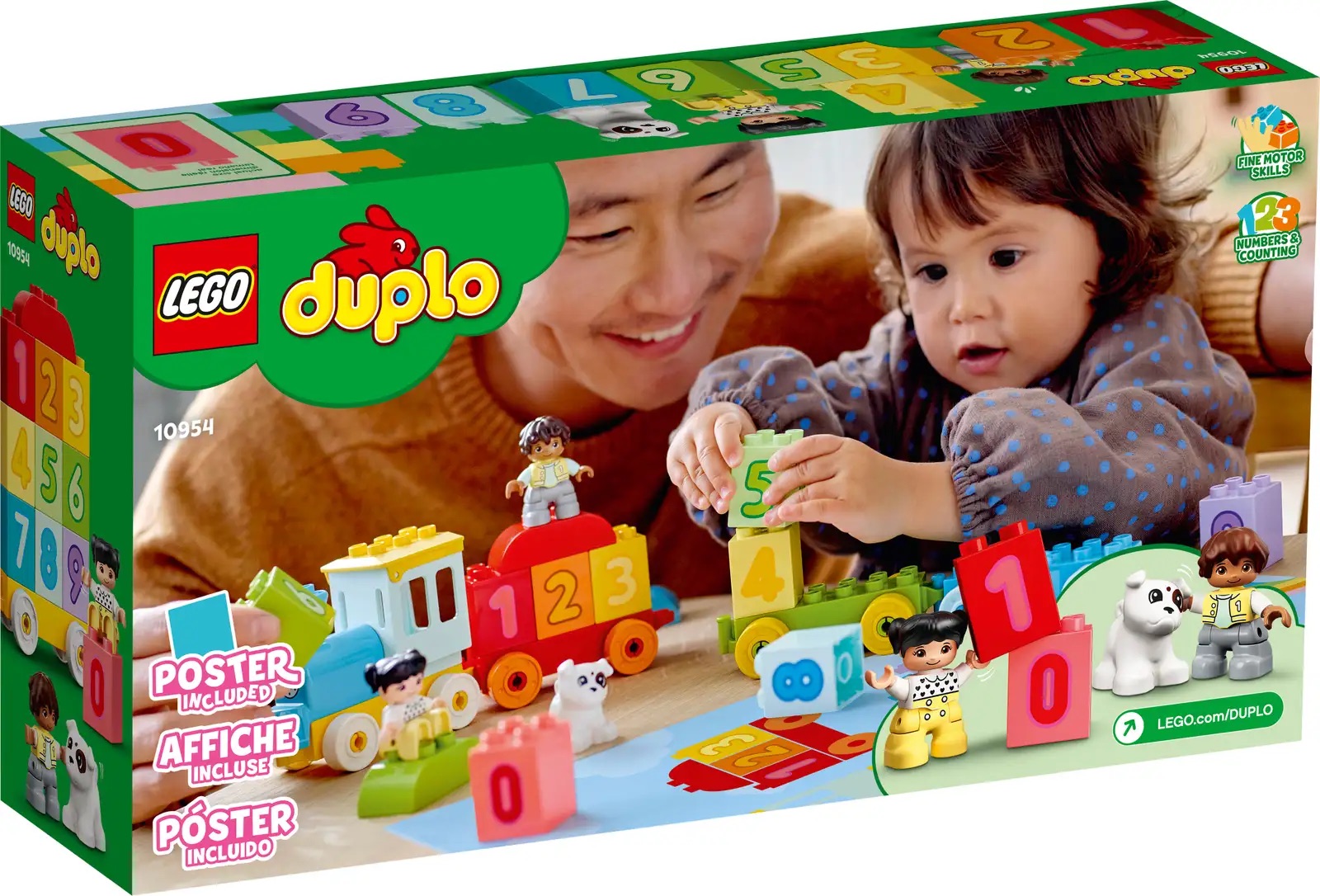 Lego Duplo Tàu lửa học đếm số 1