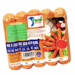 Xúc Xích Mix 5 Vị Hảo Hạng Sfood