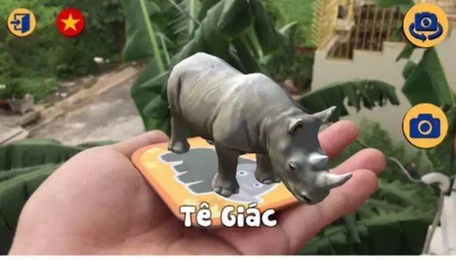 Bộ Thẻ Flashcard Thực Tế Ảo 8 Ngôn Ngữ 2