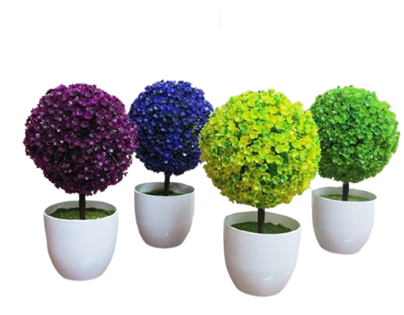 Chậu Hoa Cẩm Tú Cầu Giả 2