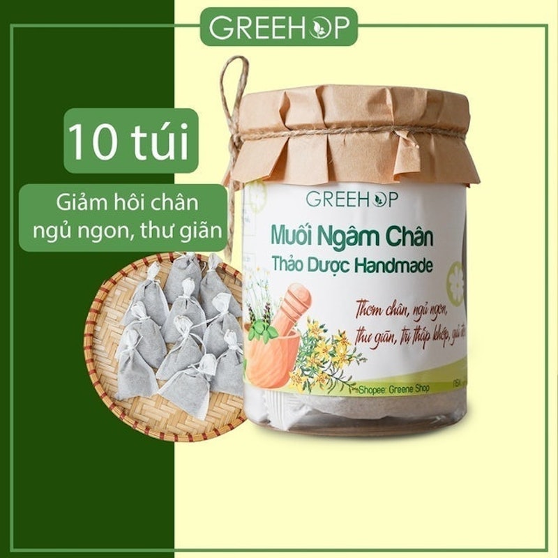 Muối Ngâm Chân Thảo Dược GREEHOP 1