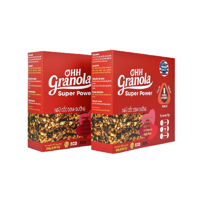 Ngũ Cốc Dinh Dưỡng Ohh Granola Super Healthy 1