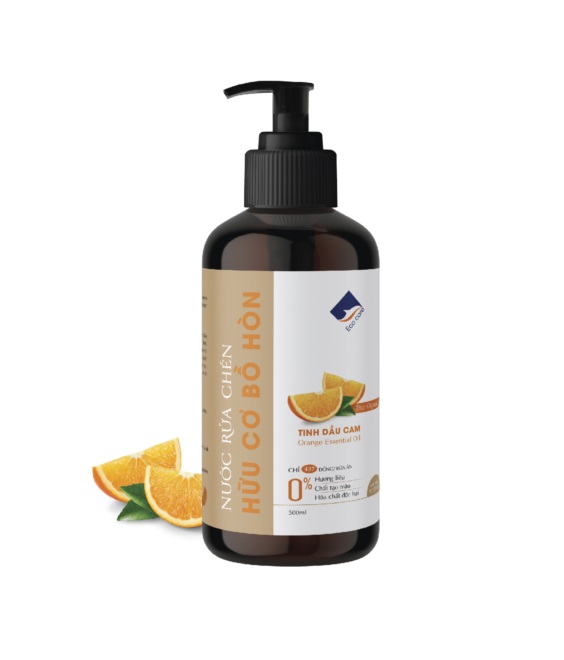 Nước Rửa Chén Hữu Cơ Bồ Hòn Ecocare 3