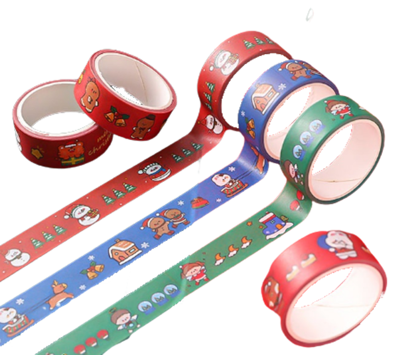 Băng Keo Washi Tape Hình Giáng Sinh 1