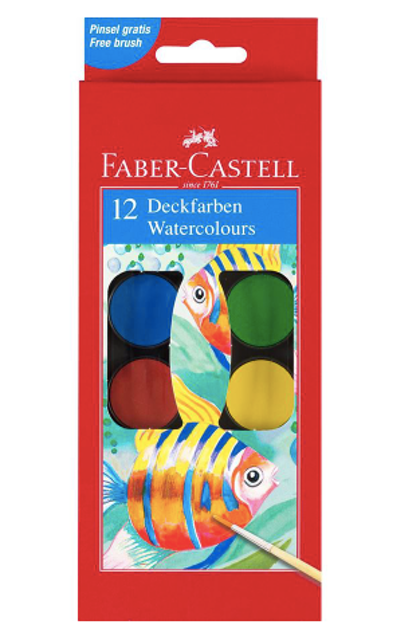 Màu Nước Dạng Bánh Faber Castell 1