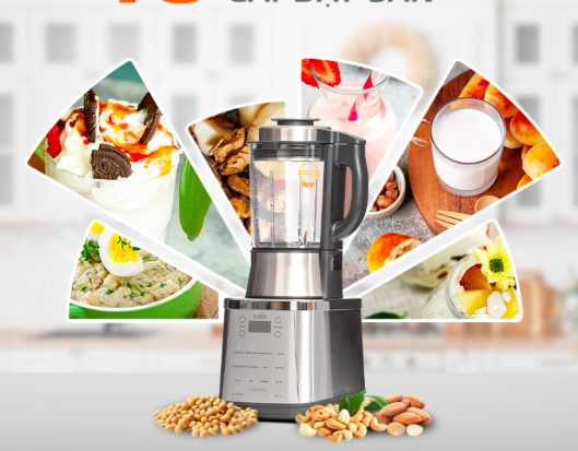 Máy Làm Sữa Hạt UNIE  4