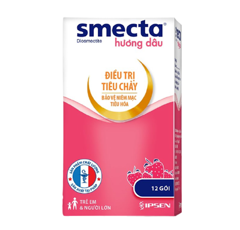 Thuốc Tiêu Chảy Smecta Hương Dâu 1
