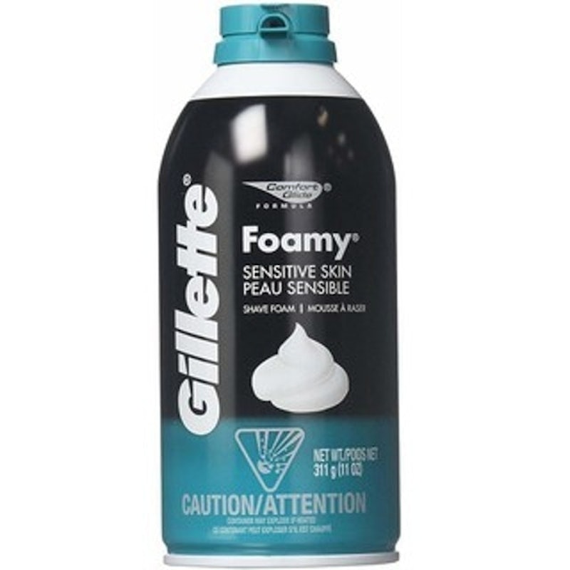 Bọt Cạo Râu Gillette Cho Da Nhạy Cảm Foamy Shave Foam 1