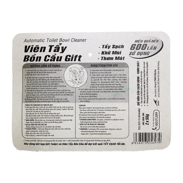 Viên Tẩy Bồn Cầu Gift 2