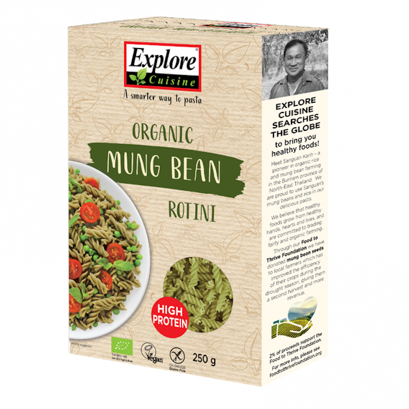 Nui Organic Mung Bean Rotini 1