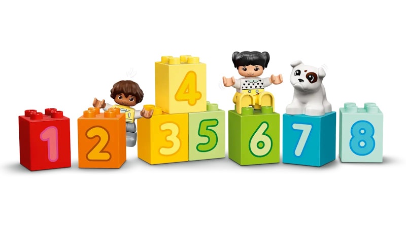 Lego Duplo Tàu lửa học đếm số 4