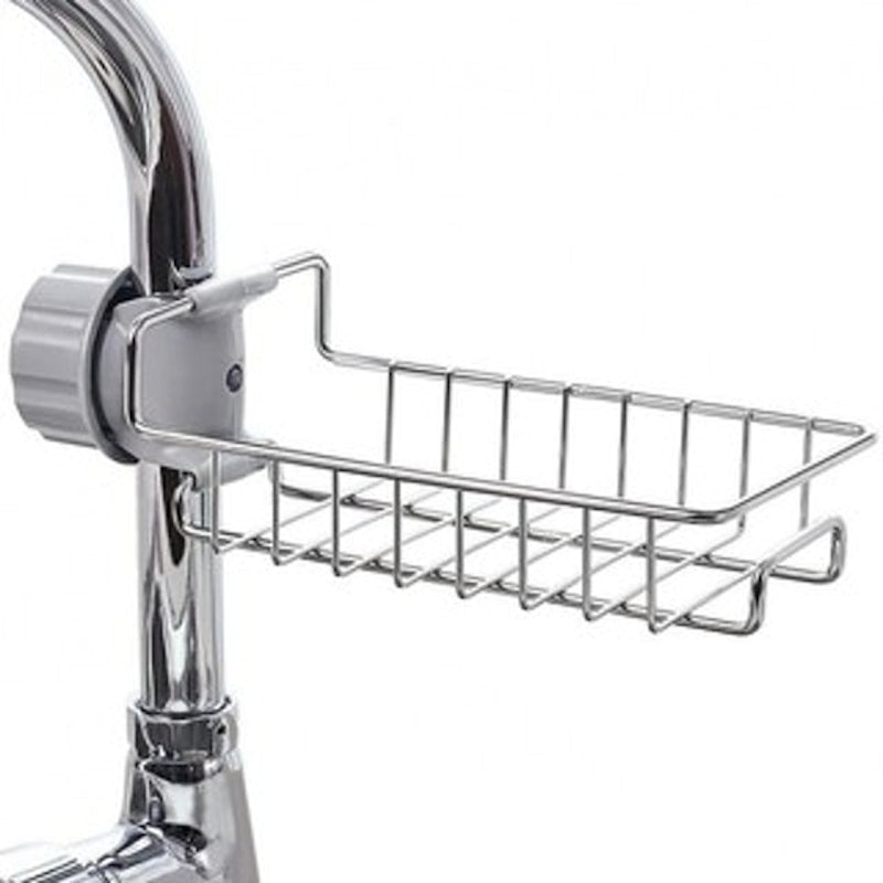 Giá Để Mút Rửa Chén Cạnh Vòi Rửa 1
