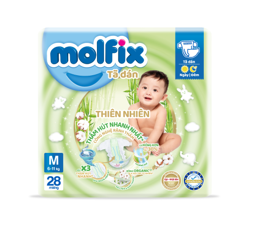 Tã Dán Molfix Super Jumbo  2