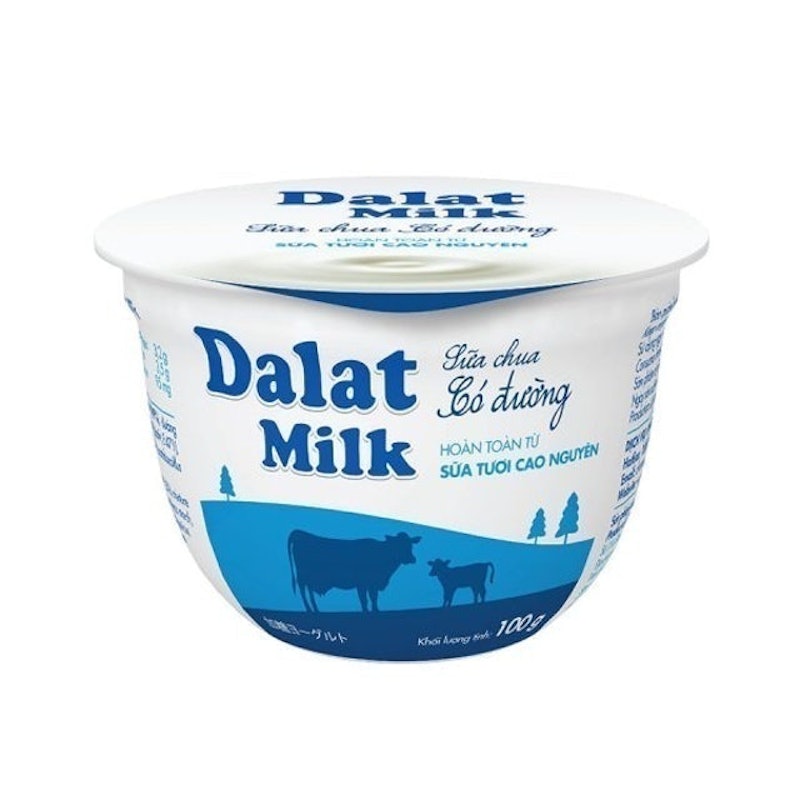 Sữa Chua Ăn Dalatmilk Có Đường 1