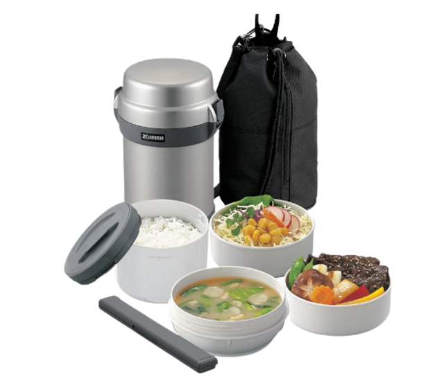 Hộp Cơm Giữ Nhiệt Zojirushi 4 Ngăn 1