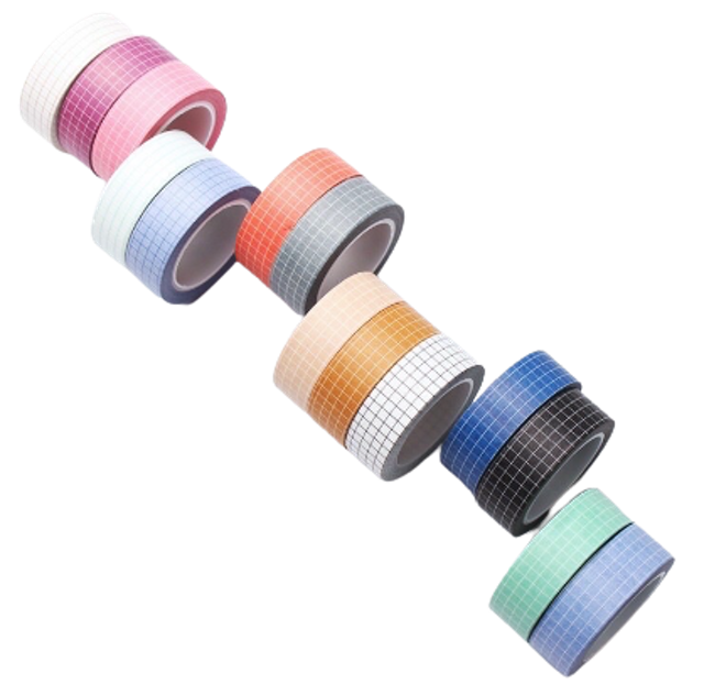 Washi Tape Caro Grid Ô Vuông 1