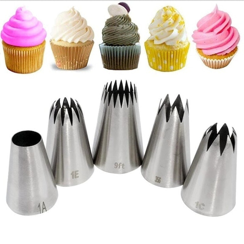 Bộ 5 Đui Bắt Kem Trang Trí Cupcake 1