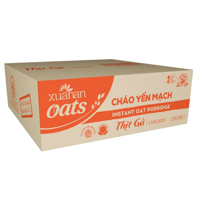 Cháo Yến Mạch Thịt Gà Xuân An 2