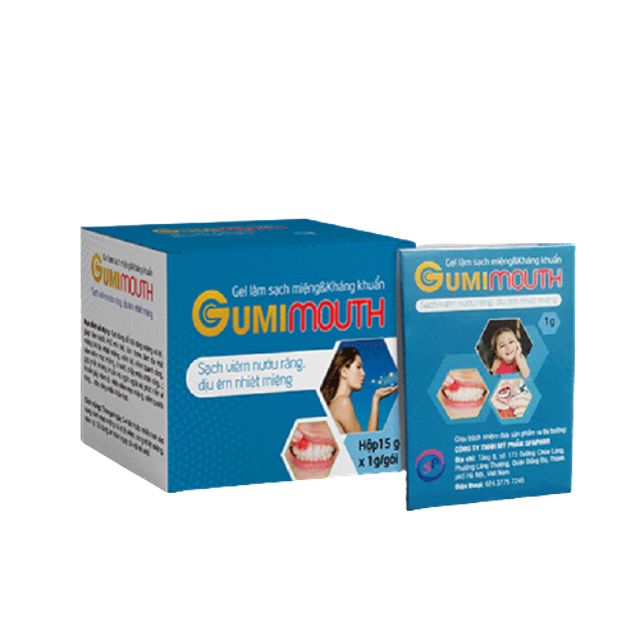 Gel Bôi Nhiệt Miệng GumiMouth 2