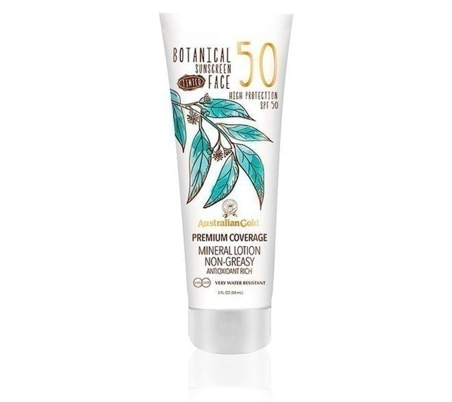 Botanical Sunscreen Tinted Face Mineral Lotion 1