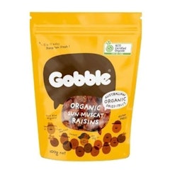 Nho Khô Gobble Organic Sun Muscat Raisins