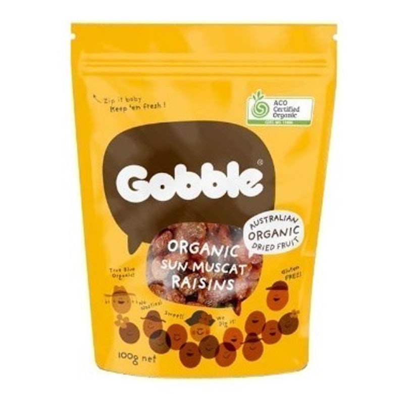 Nho Khô Gobble Organic Sun Muscat Raisins 1