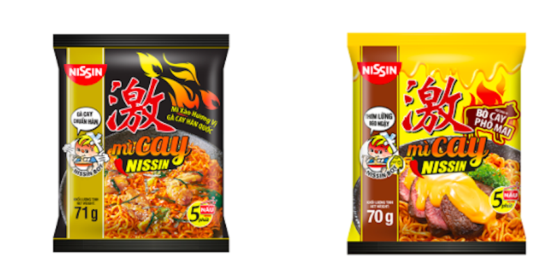 Mì Xào Cay Nissin 1
