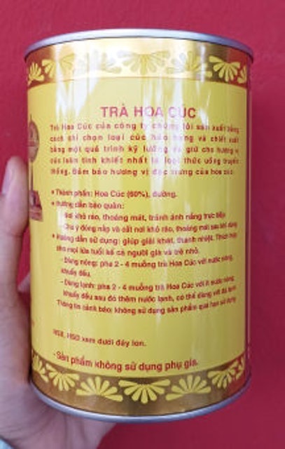 Trà Hoa Cúc Hòa Tan  2