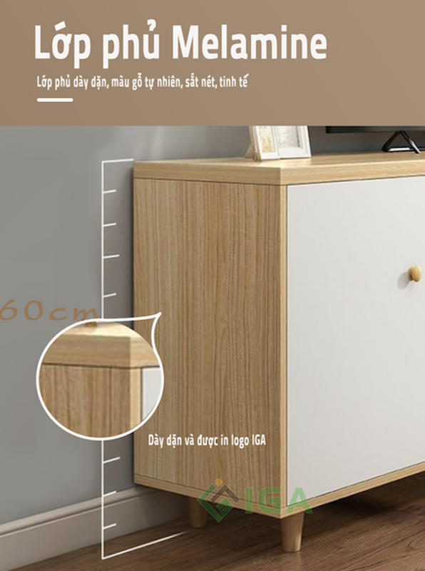 Kệ Tivi Để Sàn IGEA 5