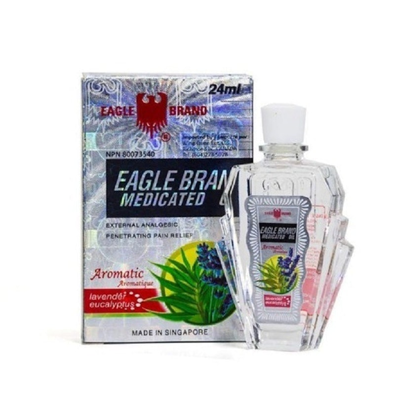 Dầu Gió Trắng Hương Lavender Hiệu Con Ó Eagle Brand 1