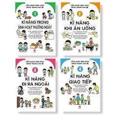 Cẩm Nang Sinh Hoạt Bằng Tranh Cho Bé