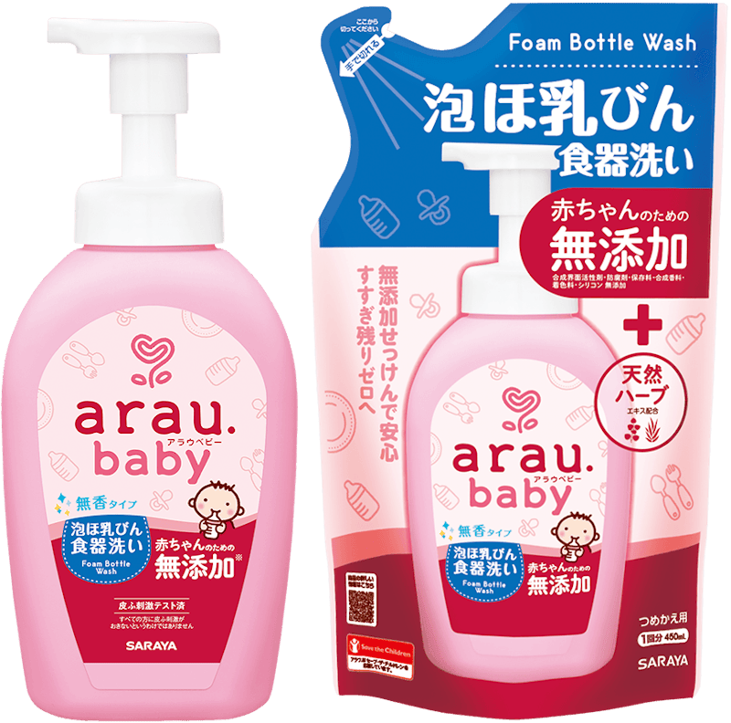 Nước Rửa Bình Sữa Arau Baby 1