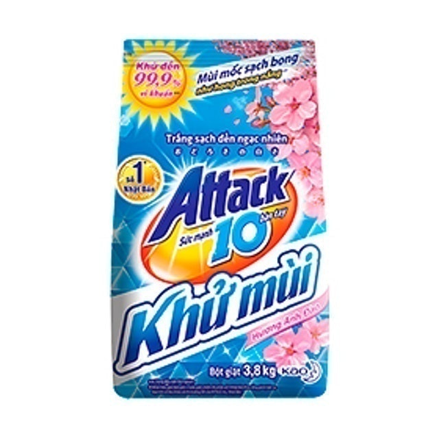Bột Giặt Attack Khử Mùi   1