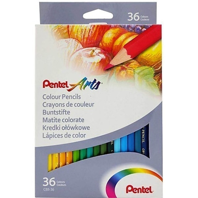 Bộ Bút Chì Màu Khô Pentel  1