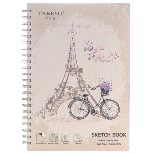 Sổ Sketchbook Takeyo 2