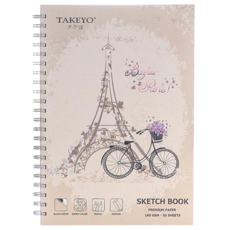 Sổ Sketchbook Takeyo 2