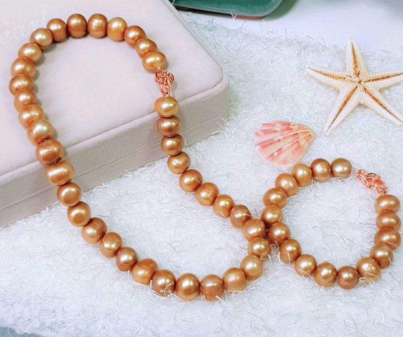 Dây Chuyền Ngọc Trai Nước Ngọt Thiên Nhiên Lena Pearl 2