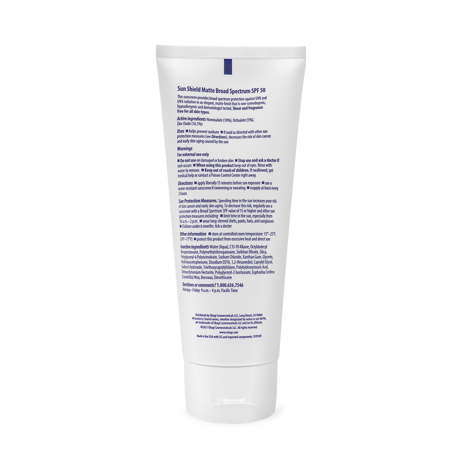 Kem Chống Nắng Obagi Sun Shield Matte Broad Spectrum SPF 50 3